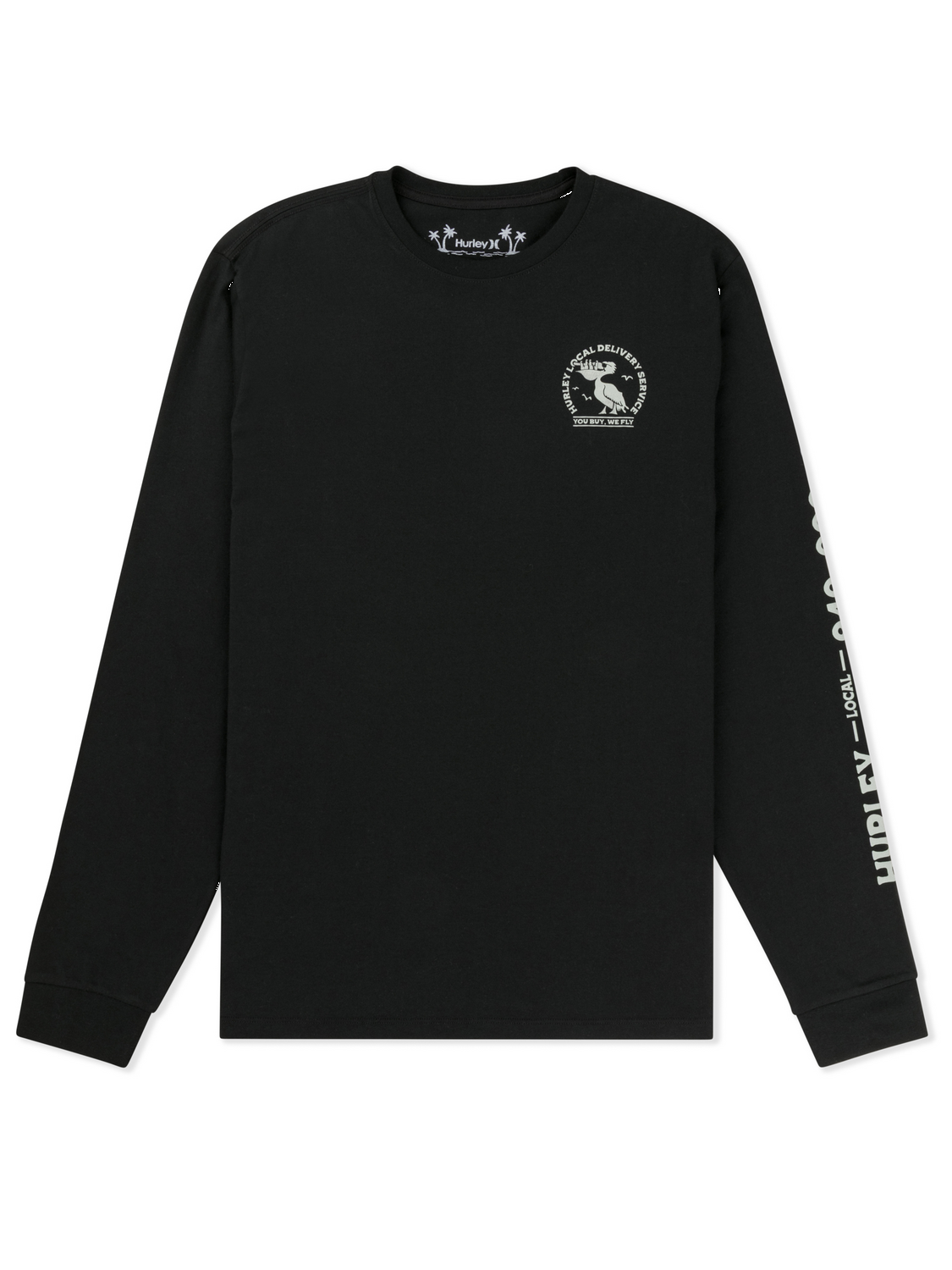 Local Delivery Long Sleeve in Black