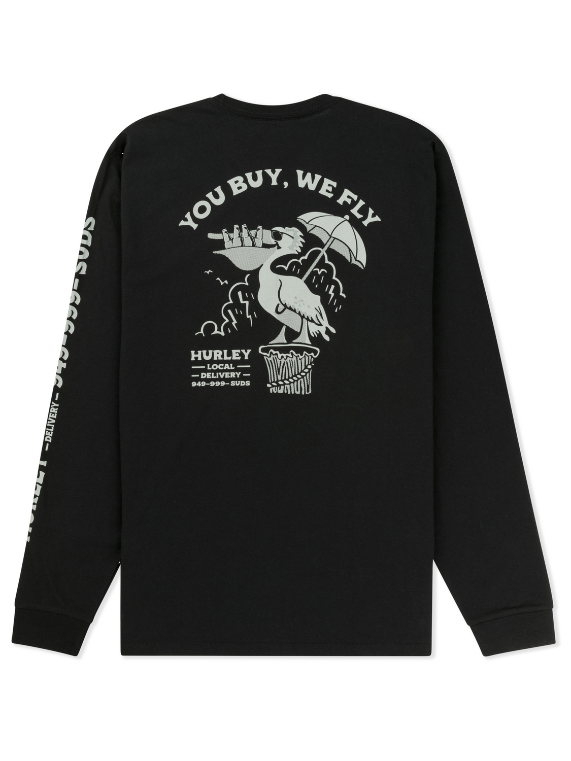 Local Delivery Long Sleeve in Black