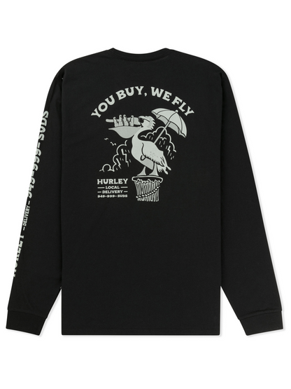 Local Delivery Long Sleeve in Black