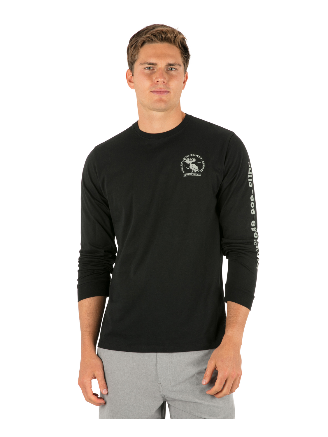 Local Delivery Long Sleeve in Black