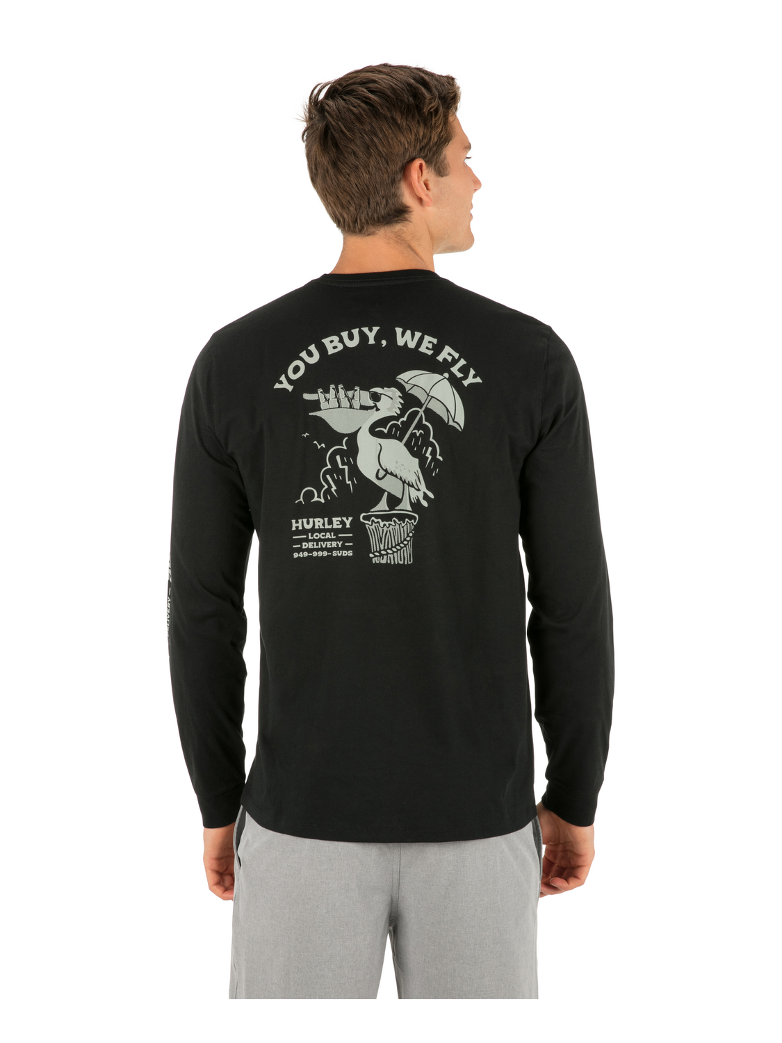 Local Delivery Long Sleeve in Black