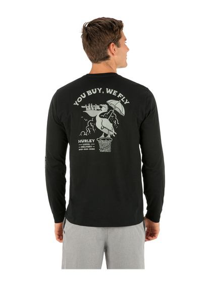 Local Delivery Long Sleeve in Black