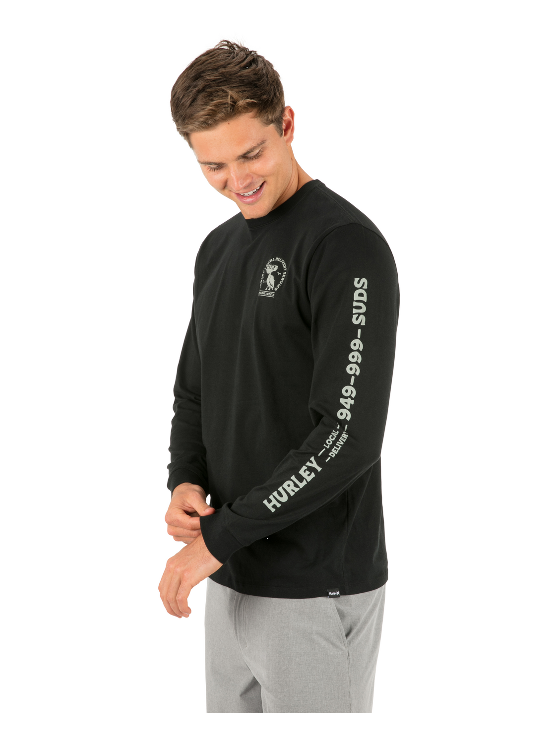Local Delivery Long Sleeve in Black