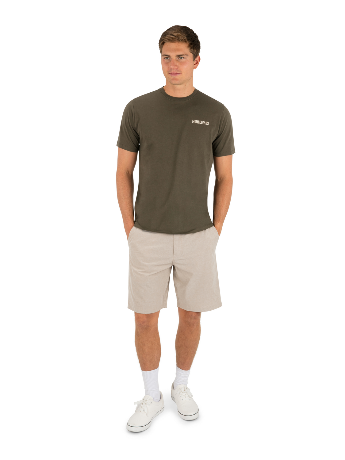 Polaroid Short Sleeve in Cargo