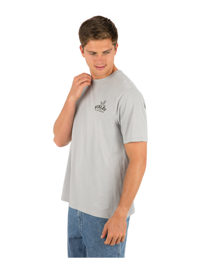 One Foot In Paradise Short Sleeve in Light Stone Grey