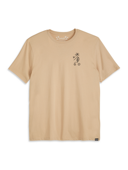 Mental Vacation Short Sleeve in Hazelnut