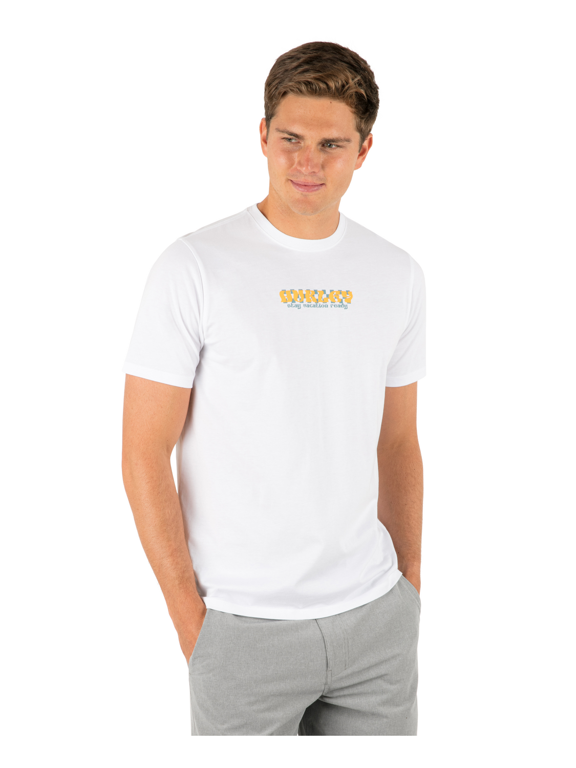 Vacation Ready Short Sleeve in White