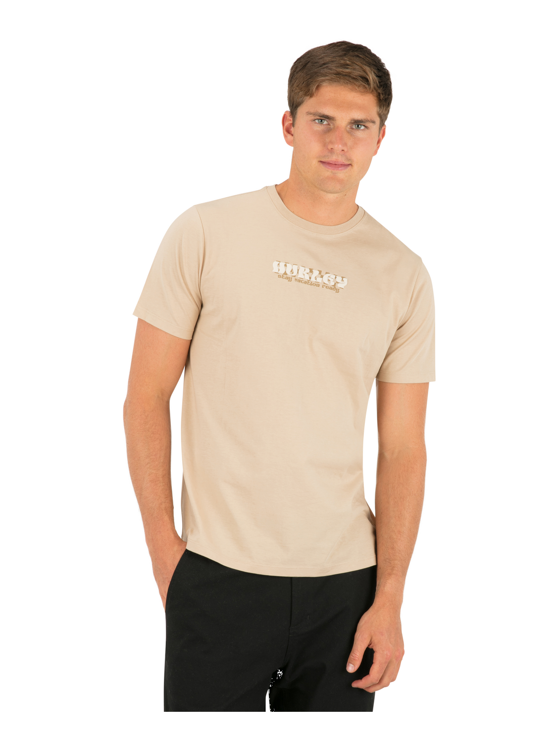 Vacation Ready Short Sleeve in Hazelnut