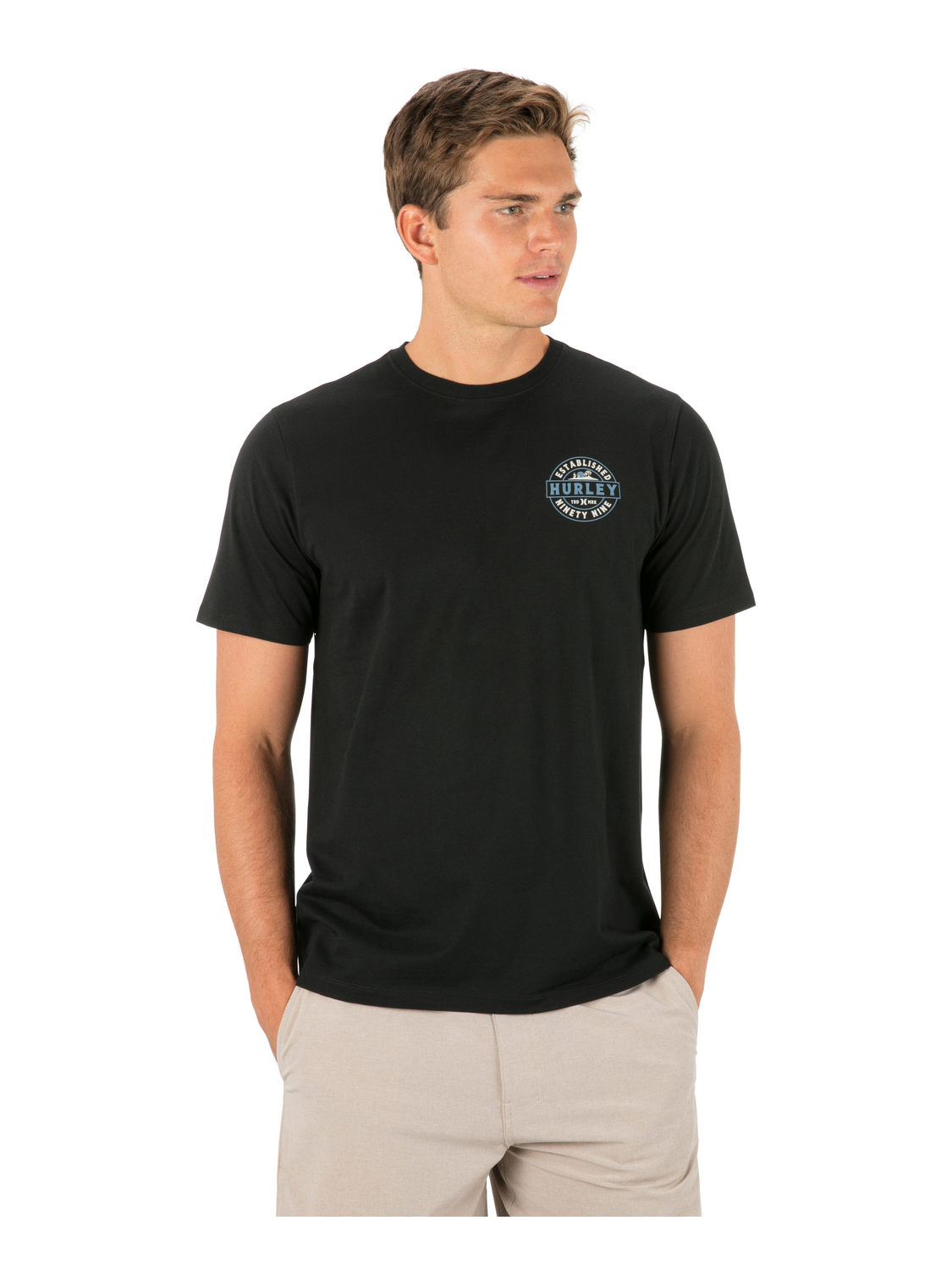 Camp Short Sleeve in Black