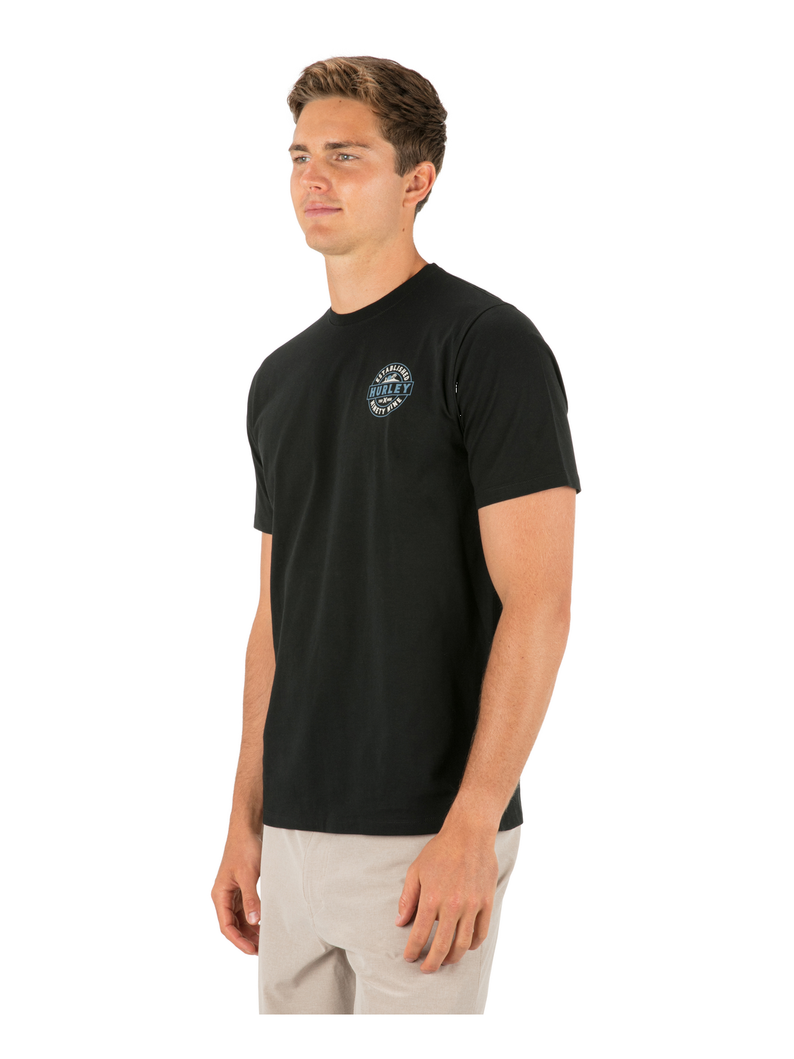 Camp Short Sleeve in Black