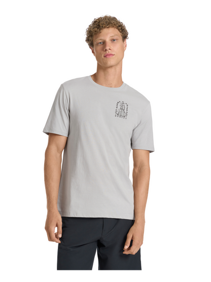 Aloha And Adios Short Sleeve in Light Stone Grey
