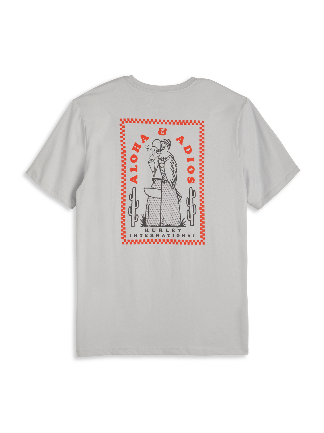 Aloha And Adios Short Sleeve in Light Stone Grey