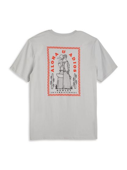 Aloha And Adios Short Sleeve in Light Stone Grey