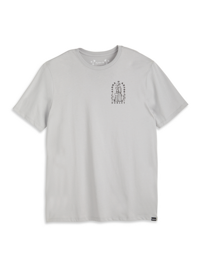 Aloha And Adios Short Sleeve in Light Stone Grey