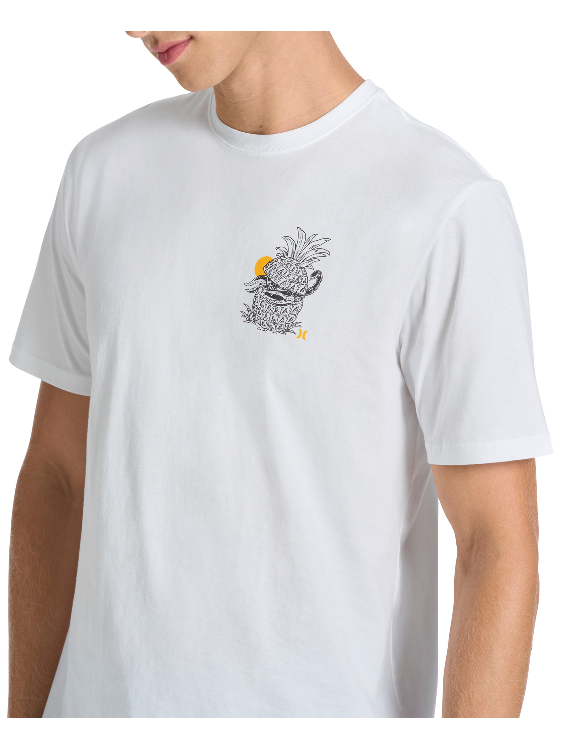 Tropical Troublemakers Short Sleeve in White