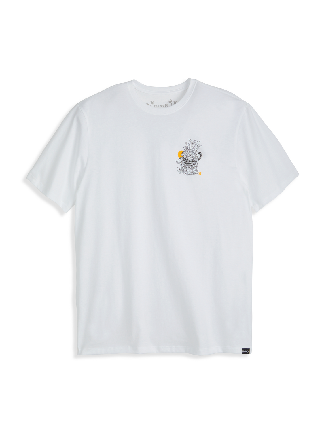 Tropical Troublemakers Short Sleeve in White
