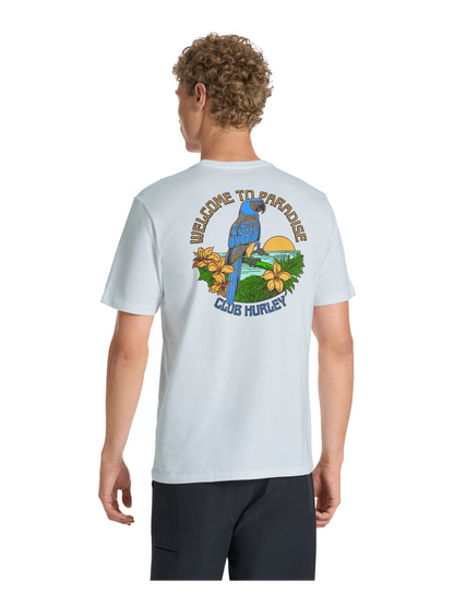 Shaka Macaw Short Sleeve in White