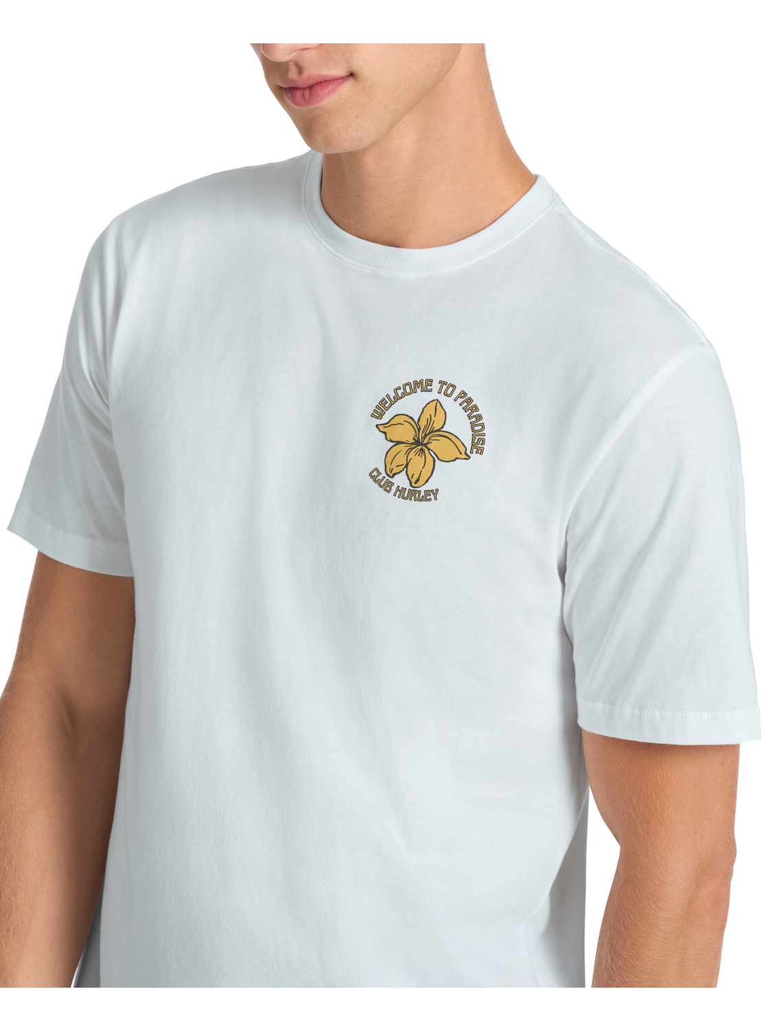Shaka Macaw Short Sleeve in White
