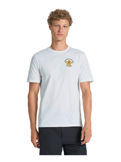 Shaka Macaw Short Sleeve in White