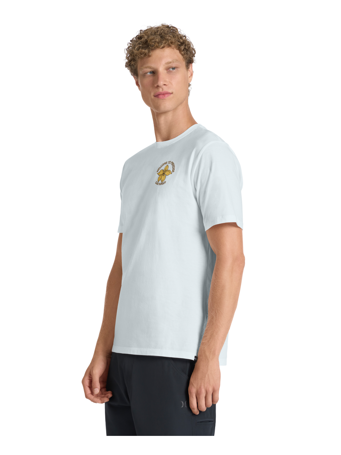 Shaka Macaw Short Sleeve in White