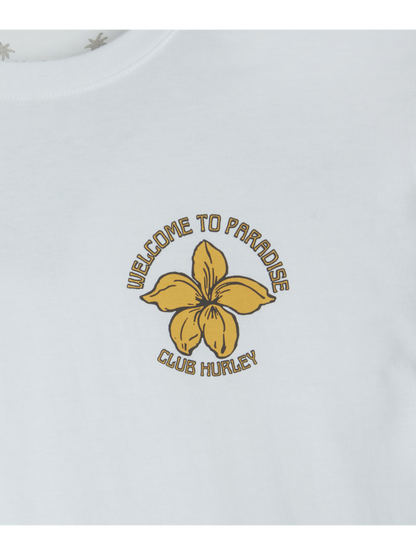 Shaka Macaw Short Sleeve in White