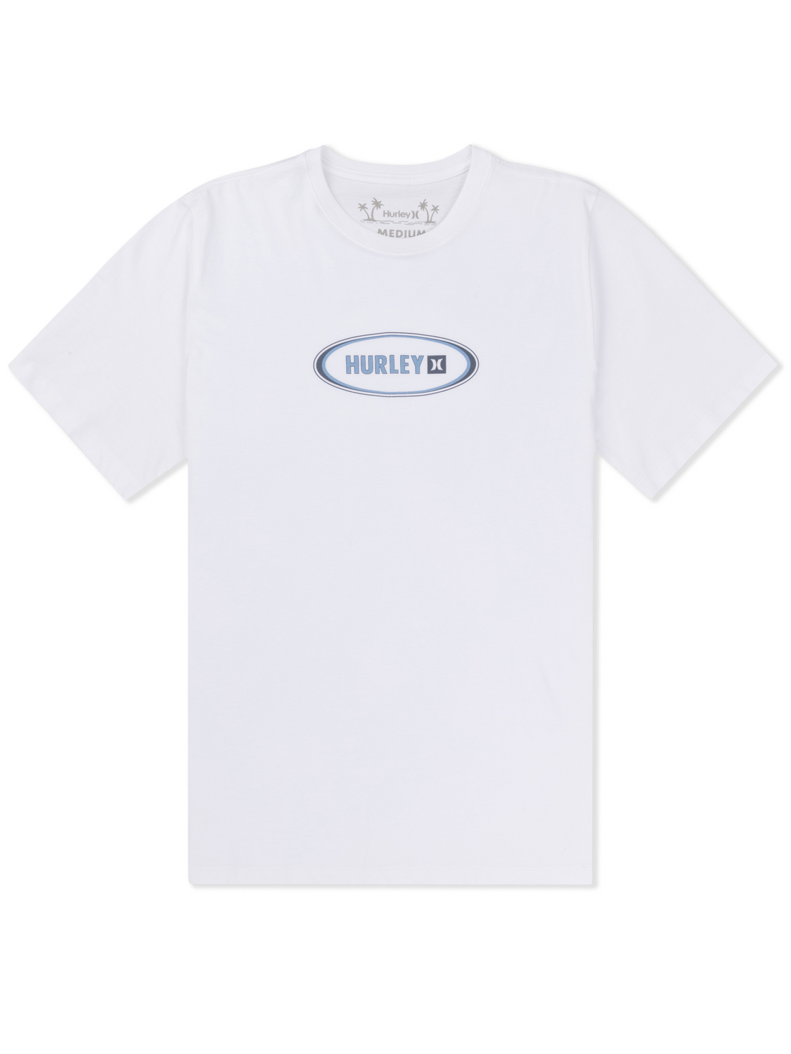 Oval Short Sleeve in White