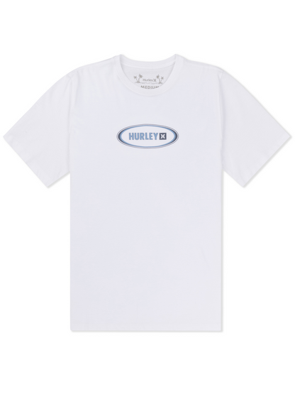 Oval Short Sleeve in White