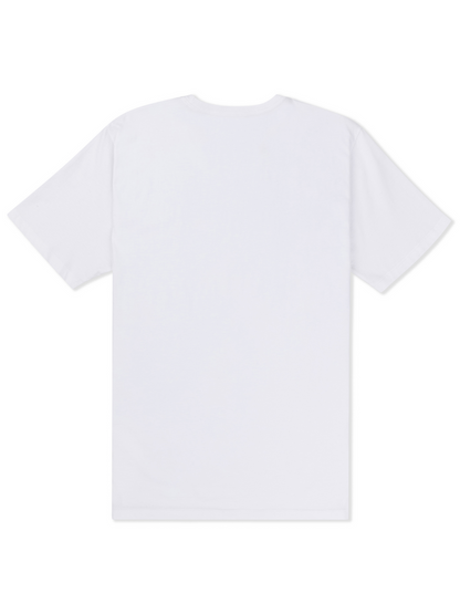 Oval Short Sleeve in White