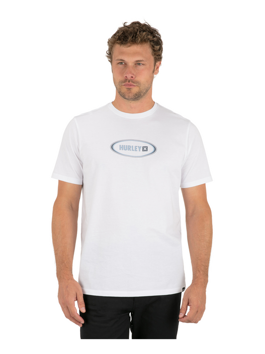 Oval Short Sleeve in White
