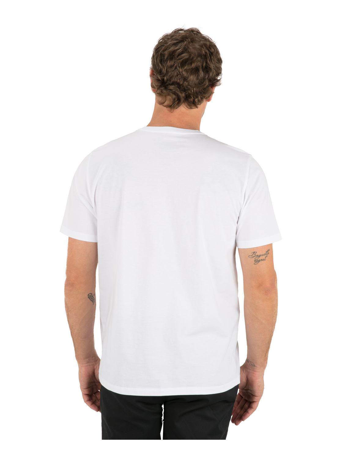 Oval Short Sleeve in White