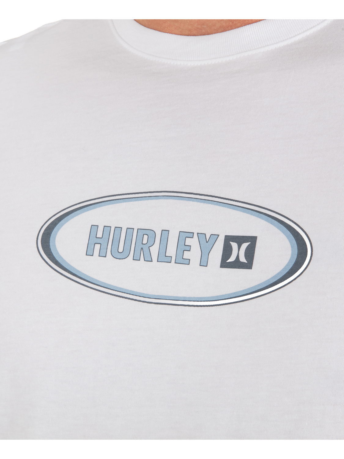 Oval Short Sleeve in White