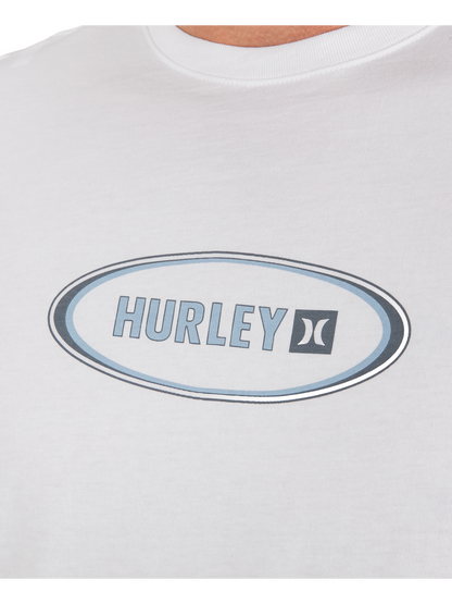 Oval Short Sleeve in White