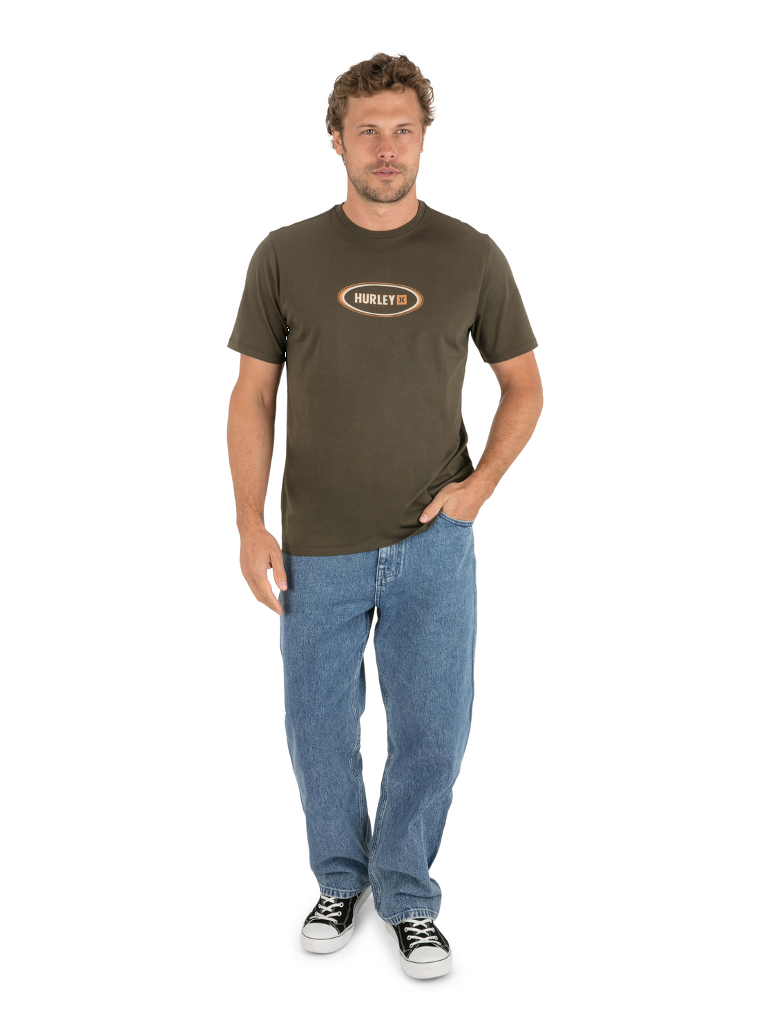 Oval Short Sleeve in Cargo