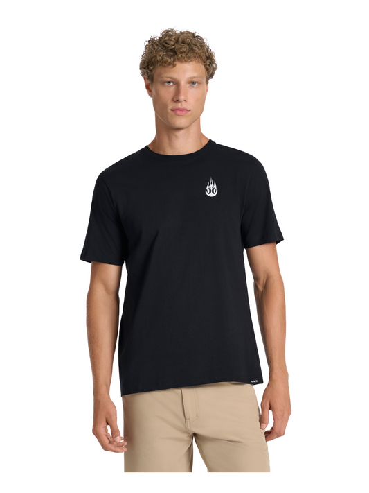 Burn Short Sleeve in Black
