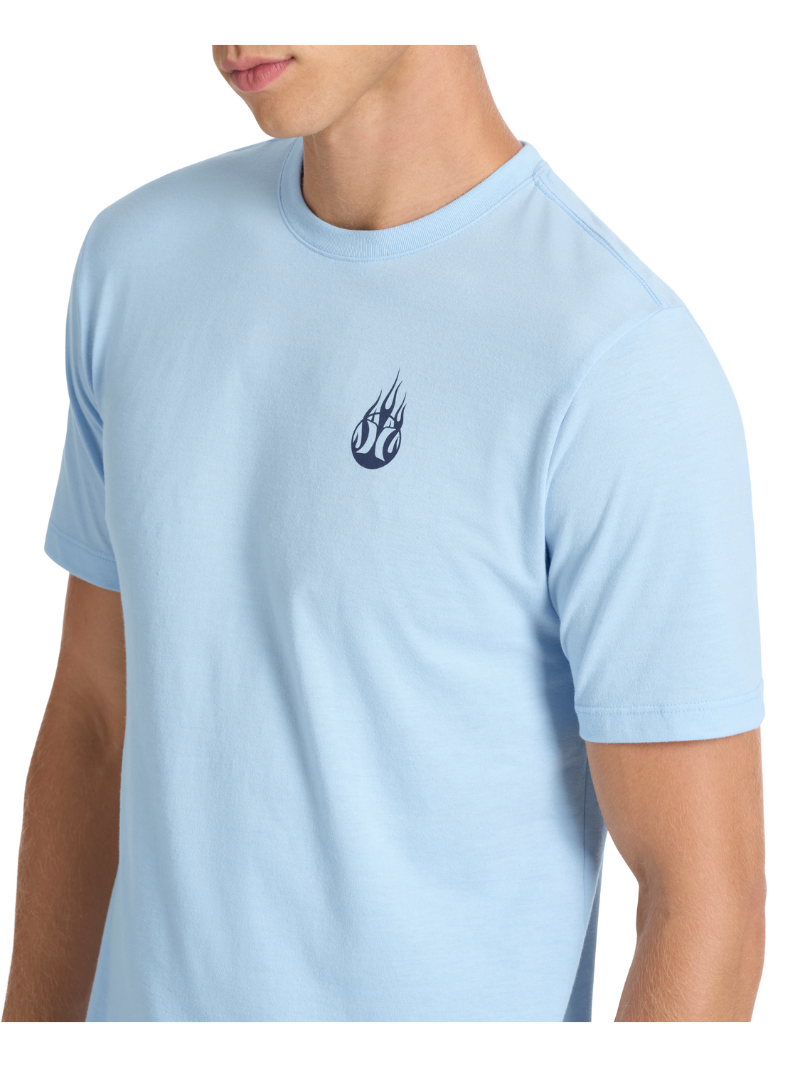 Burn Short Sleeve in Mystic Blue Heather