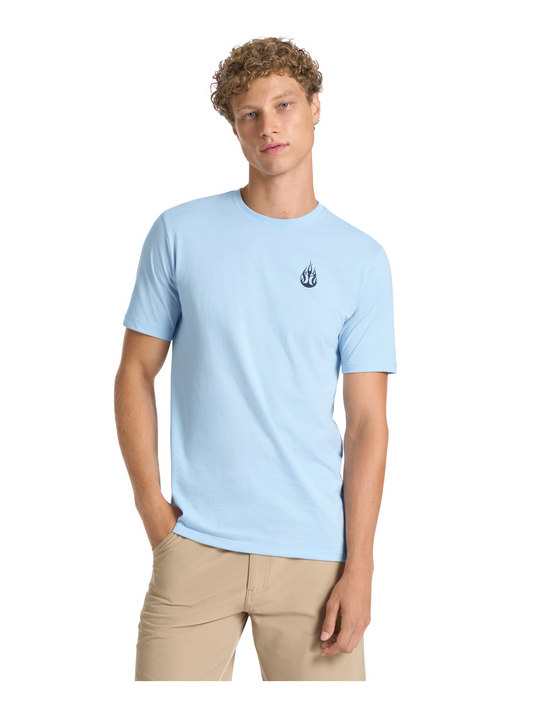 Burn Short Sleeve in Mystic Blue Heather