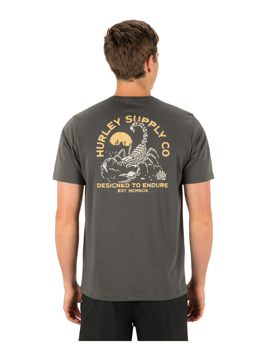 H2O Dri Stinger Short Sleeve in Dark Stone Grey