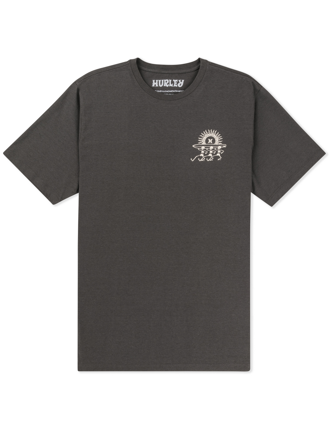 Struttin Bones Short Sleeve in Dark Stone Grey
