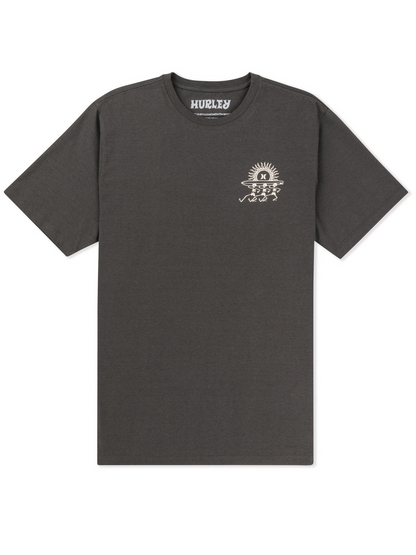 Struttin Bones Short Sleeve in Dark Stone Grey