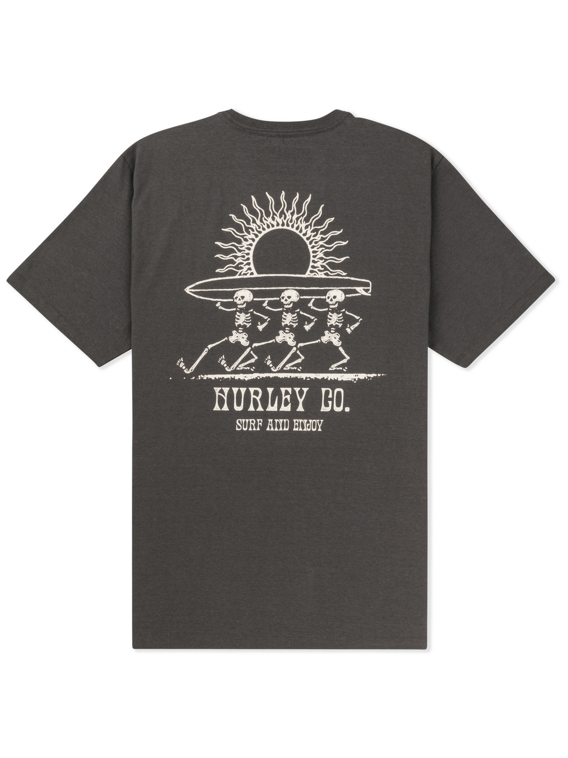 Struttin Bones Short Sleeve in Dark Stone Grey