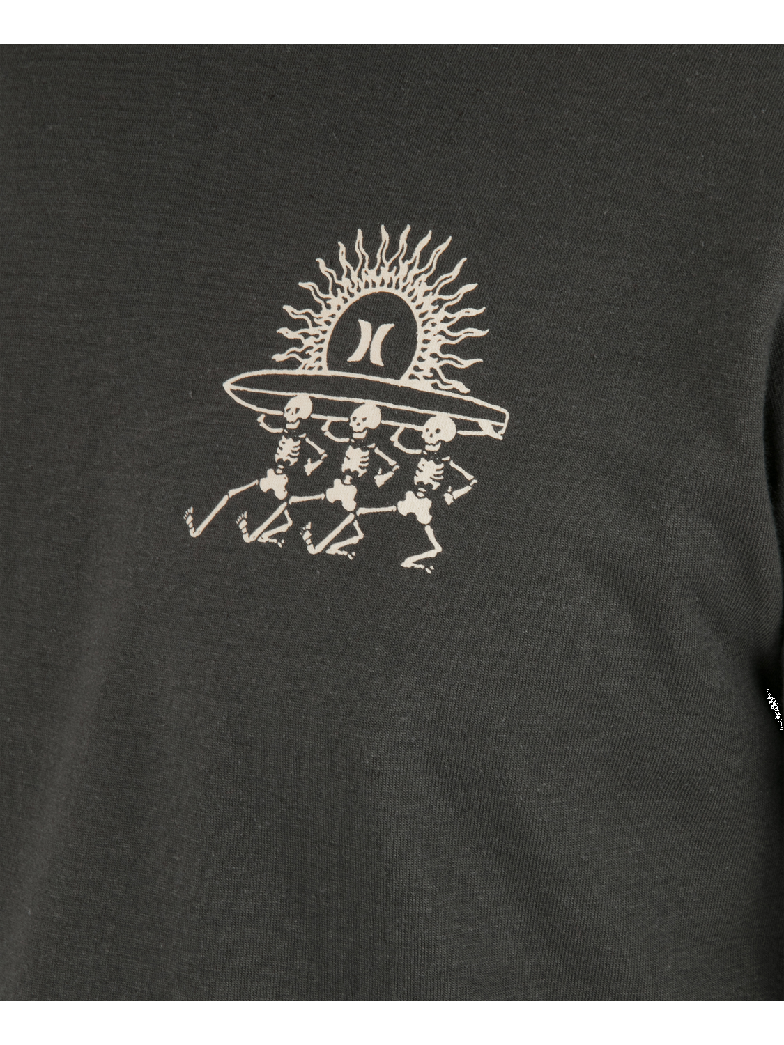 Struttin Bones Short Sleeve in Dark Stone Grey