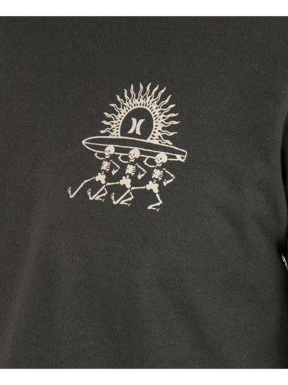 Struttin Bones Short Sleeve in Dark Stone Grey