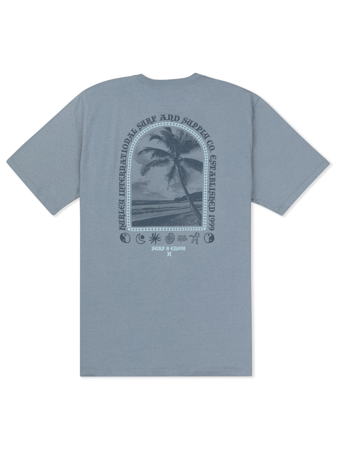 Window Short Sleeve in Worker Blue