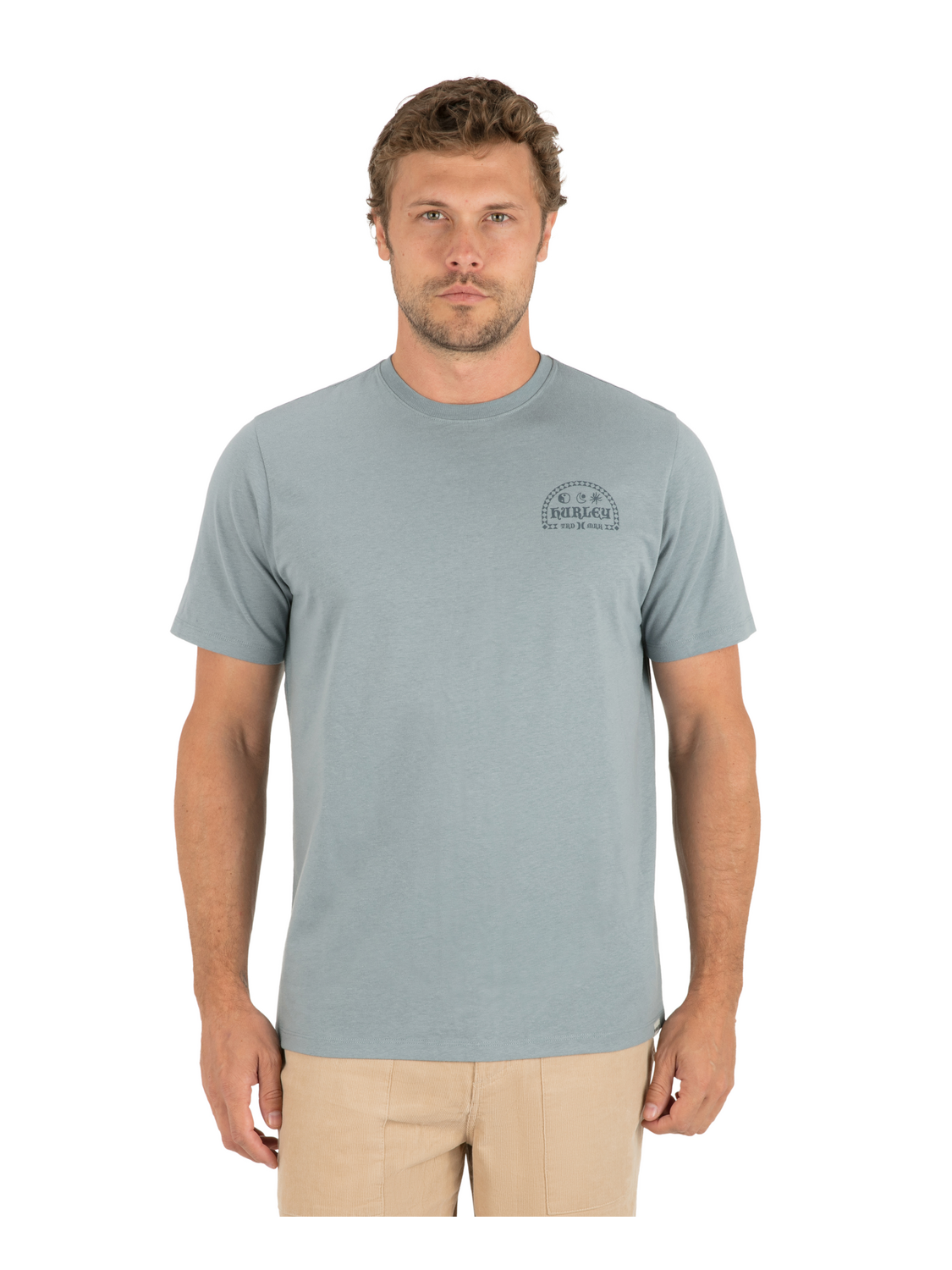 Window Short Sleeve in Worker Blue