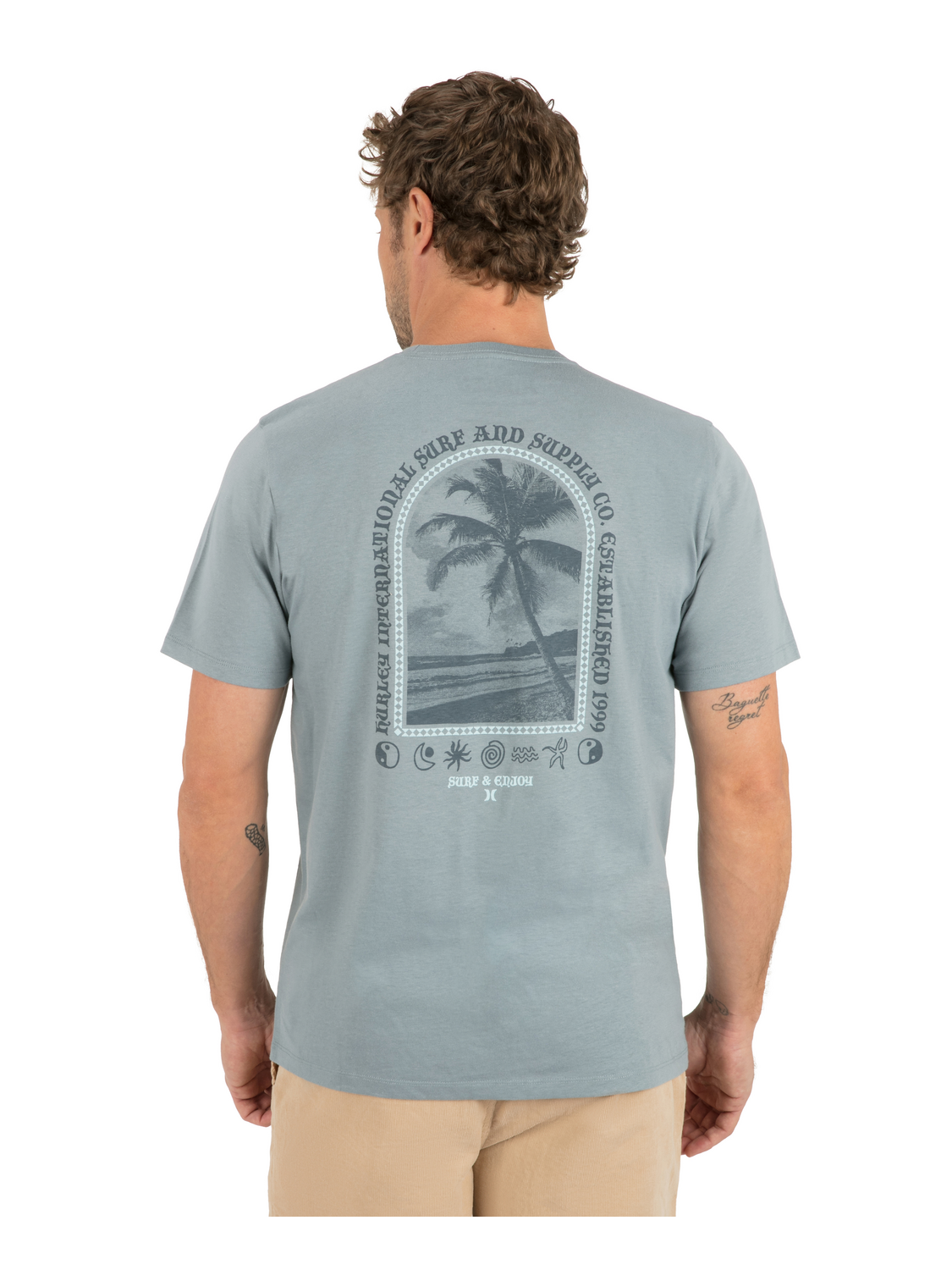 Window Short Sleeve in Worker Blue