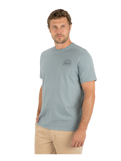 Window Short Sleeve in Worker Blue