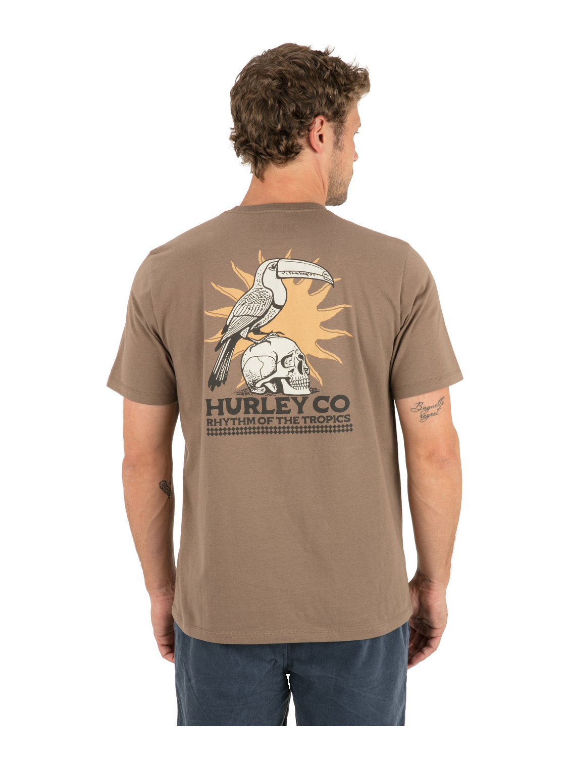 Skull Tropics Short Sleeve in Woodside