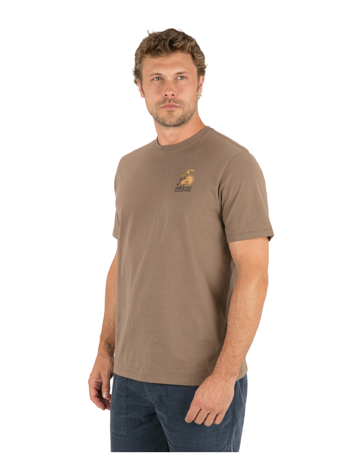 Skull Tropics Short Sleeve in Woodside