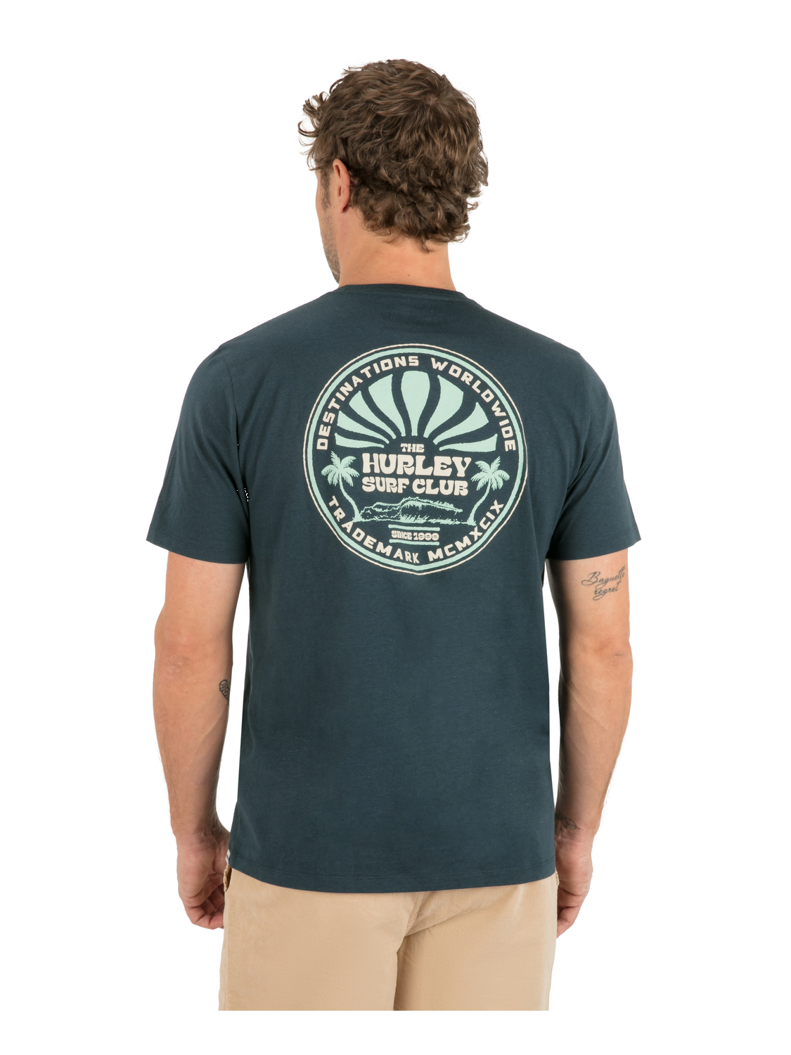 Worldwide Short Sleeve in Armored Navy