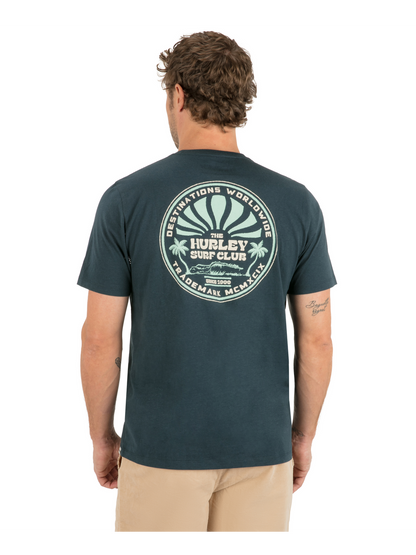 Worldwide Short Sleeve in Armored Navy